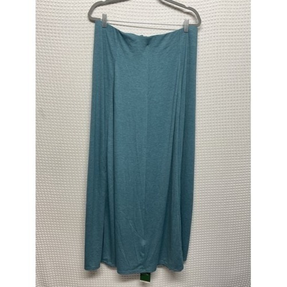NWT Halara Turquoise Flowy Stretch‎ Comfy Breezeful Maxi Skirt Women XL China
